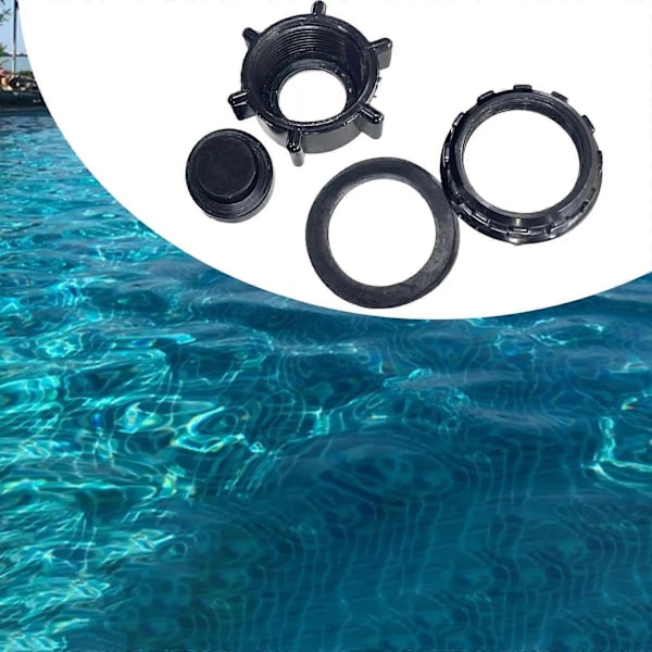 Hiekkasuodattimen tyhjennystulpan kokoonpano tyhjennysventtiili vedenpoistosarja korvaavat osat kylpytynnyriin SPA uima-altaan hiekkasäiliön lisävarusteet