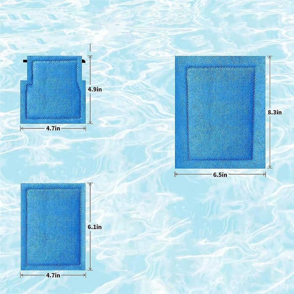 Akvariumfilter til EZ-Change, Fiskekumfilter passer til Aqua-Teach 5-15 Power Filter A