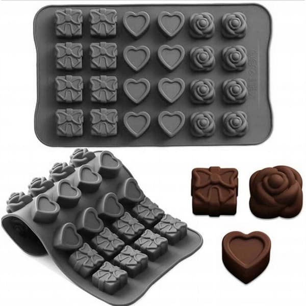 Chokoladeform Silikoneform til Praliner og Slik Bagning