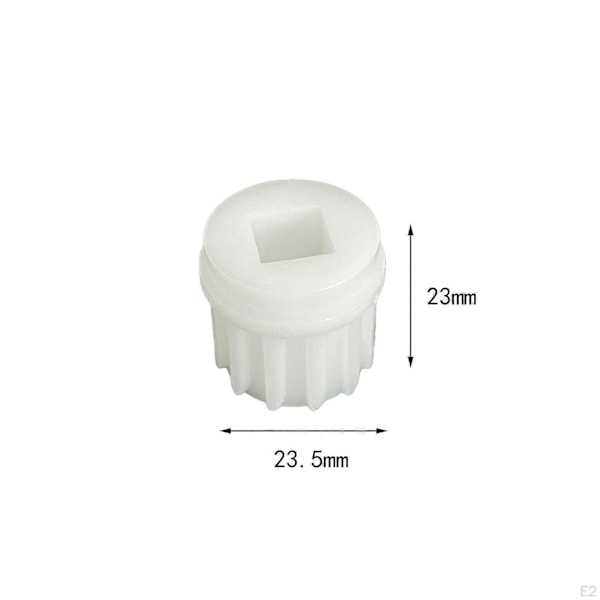 2x Kjøttkvern Gear 12-tanns Reservedeler Spiralforing Slitesterk Kvernmaskin