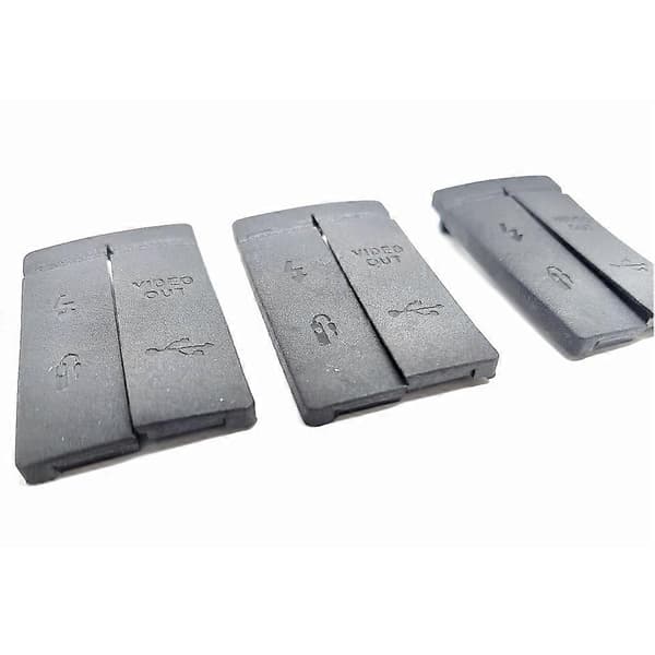 1 Set USB/-Kompatibel DC IN/VIDEO UT Gummidörr Bottenlucka för 40D Kamera