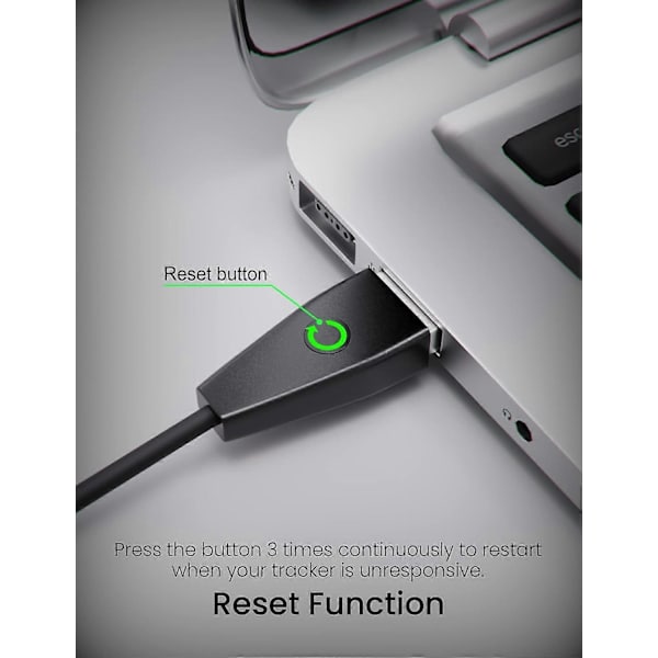 Lader for Fitbit Charge 5 Luxe med Reset Mode 100 cm Magnetisk USB-kabel