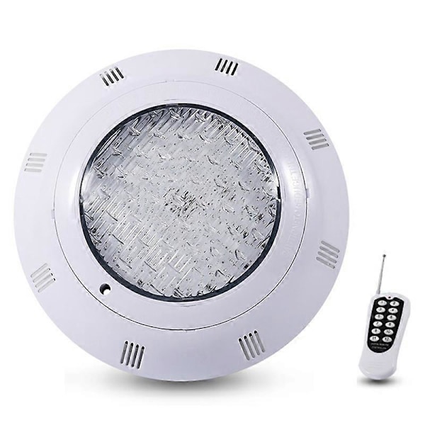 Uima-allon valo 35W Uima-allon valo kaukosäätimellä RGB Monivärinen Ulkouima-altaan LED-valaisin IP6