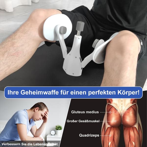 High-performance pelvic floor muscle trainer with increased resistance, adjustable intensity, and made from eco-friendly PP material.
