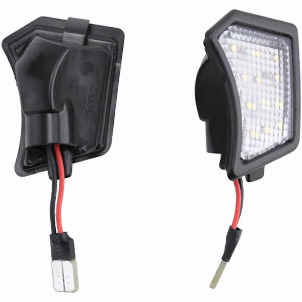2 st LED-lampor under spegel, välkomstlampor för C30 C70 S40 S60 S80 V40 V50 V70 XC70 XC9