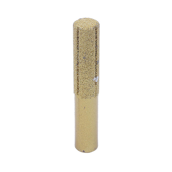 Guld 13mm Dia Diamant Lige Router Bit til