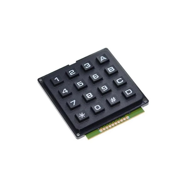 3 st 16-tangenters tangentbordmoduler matriser arraymoduler tangentbord industriellt tangentbord med industriell skala