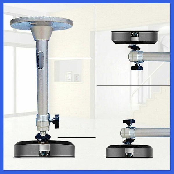 UK Universal 360 Vegg Takfester Mini Projektorfeste Brakettholder fq