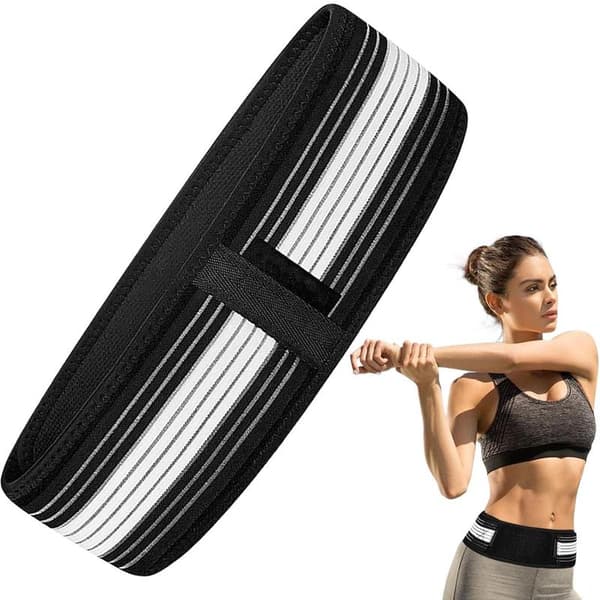 Sciatica Nerve Support Belt, 125 cm, Sciatica Nerve Support Belt with Velcro Closure, Unisex, Provides Lumbar and Pelvic Support