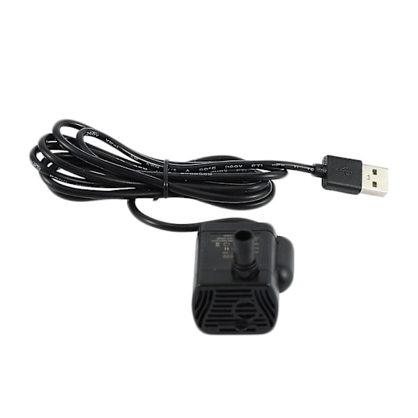 Ultrahiljainen Mini Harjaton USB-pumppu 5v 70cm Uppoava Suihkulähde Rium Kiertävä