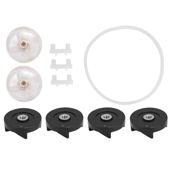 6 Base Gear og Blade Gear Erstatningstilbehør for 250W Blender