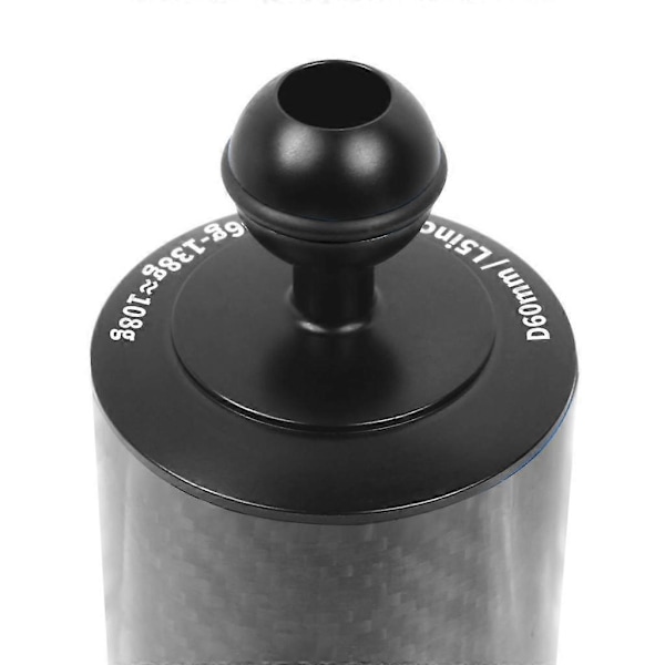 D60mm Kelluva Varsi Sukelluskameran Alusta Gopro:lle, Xiaoyille ja DJI OSMO:lle, 5 tuumaa