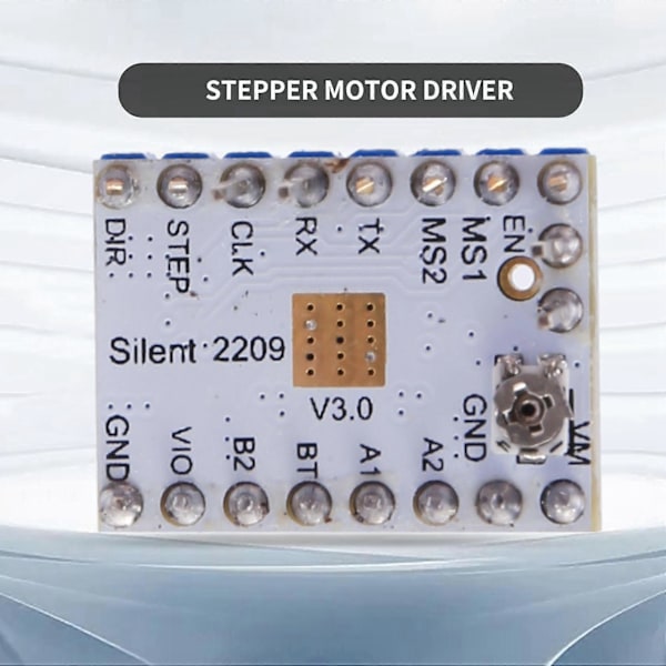 5 st TMC2209 V3.0 Drivrutstegsstavar Tyst Drivrutin 256 Mikrosteg Ström 2.8A TMC2208