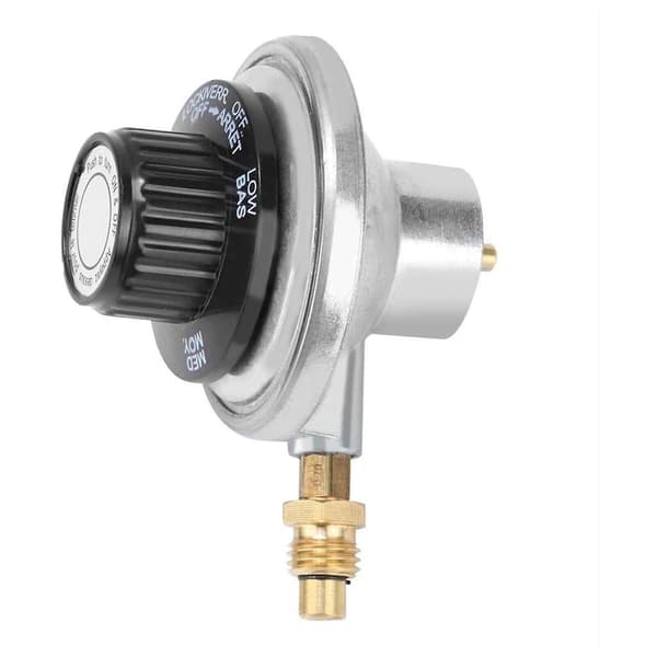 1\"-20unf Propangas Justerbar Regulator Lågtrycks Bbq Grill Kontrollventil