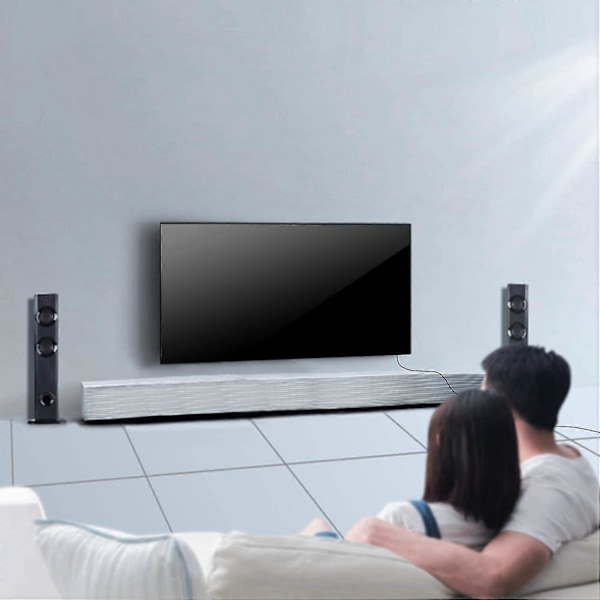 2-pak HDMI-forlenger, HDMI til RJ45-konverter Repeater over Cat 5E / 6 1080P opptil 30M Forlenger for HD
