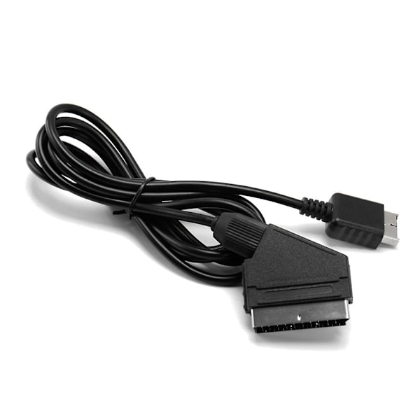 Scart Video AV RGB -kaapeli PS1:lle, PS2:lle ja PS3:lle, PAL/NTSC-järjestelmä