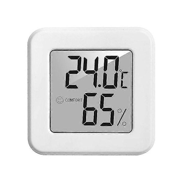 Mini LCD Digital Rumstermometer Hygrometer Temperaturmätare