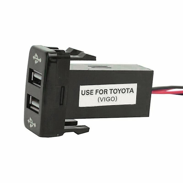 USB-lader for Toyota FJ Cruiser, 4Runner, Tacoma - Seriedeler Biltelefon Holdbar Bilinteriørtilbehør Bilstrømadapter