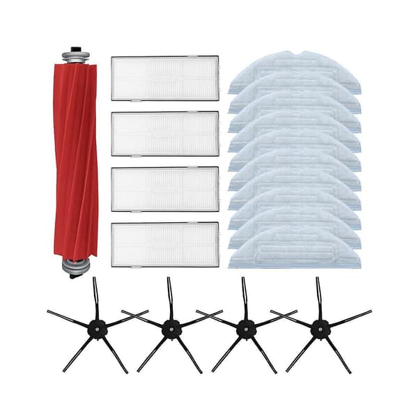 Til S7 T7 T7s Plus Hovedbørste Moppe Hepa Filter Sidebørste Tilbehør Støvsuger Kit