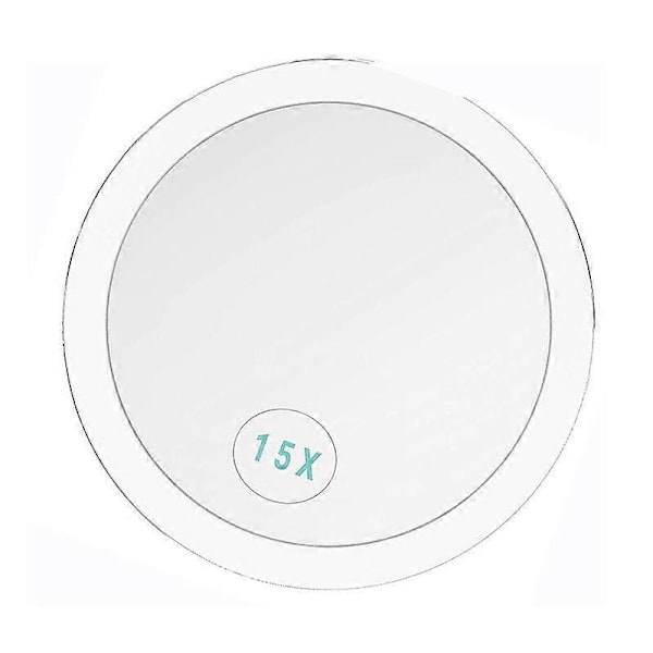 Barsinfi 15x Suurennusmeikkipeili Imukupeilla Lasipeili