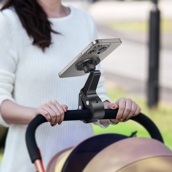 Sikker magnetisk telefon- og tablet-holder til alsidig brug