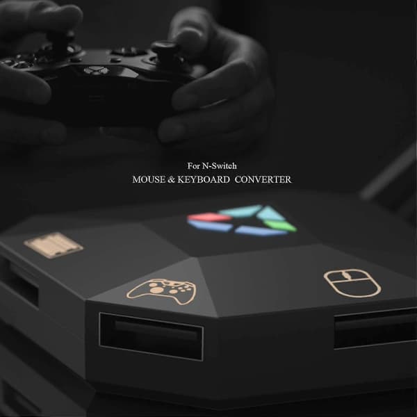 Mus-/tangentbordsadapter Nintendo Switch, PS4, Xbox One/360, PS3