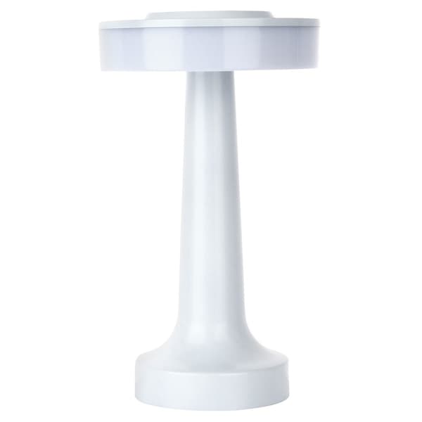 LED-bordlampe hvit trådløs 3 moduser 21 cm