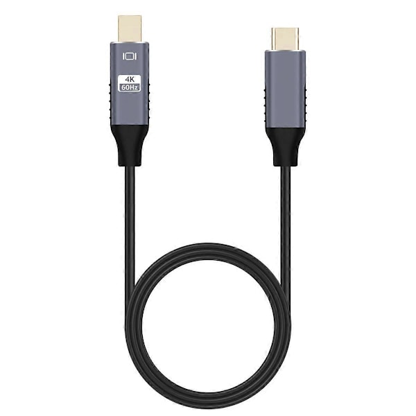 USB-C - Mini DisplayPort -kaapeli, USB Type C 3 - Mini DP -johto, 4K-sovitinkaapeli