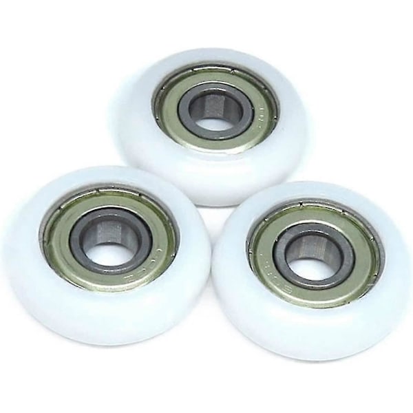 (aleko) 4 st 30mm Rullar 8x30x10mm Bsr60830-10 Plast Hjul Rulle Hjul 2025th