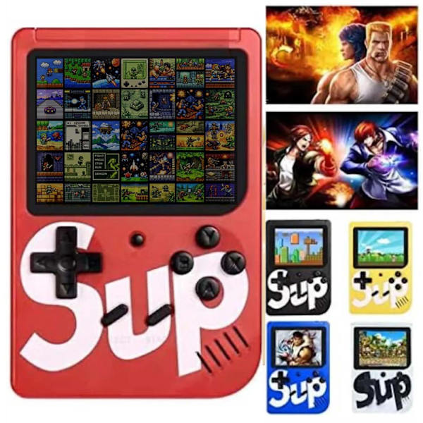 3″ Mini Retro Handheld Game Console 400-in-1 32-Bit Mixed Colors