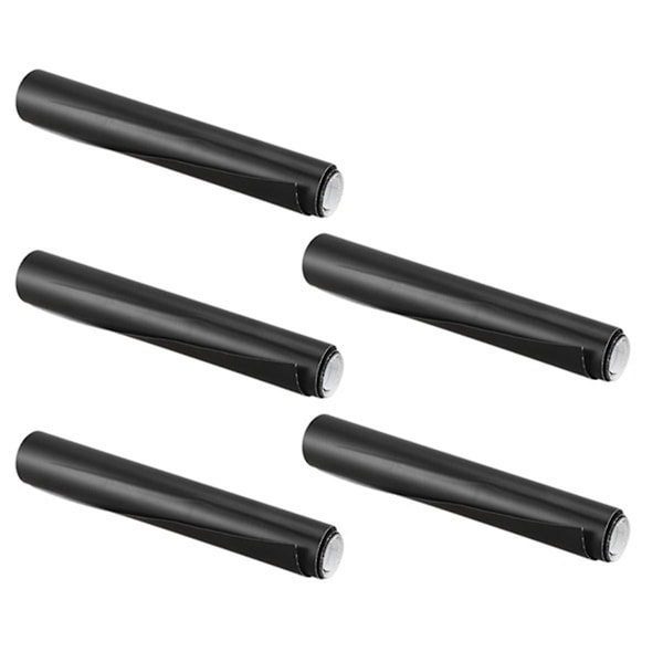 5kpl 12X60 tuuman mattamusta vinyylikalvo auton tee-se-itse tarra