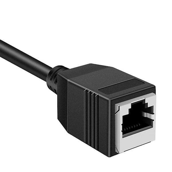 Loddet Alt-i-en Netværkskabel Forlænger Strømstabil 50m 1080p -kompatibel Rj45 Enkelt Netværk