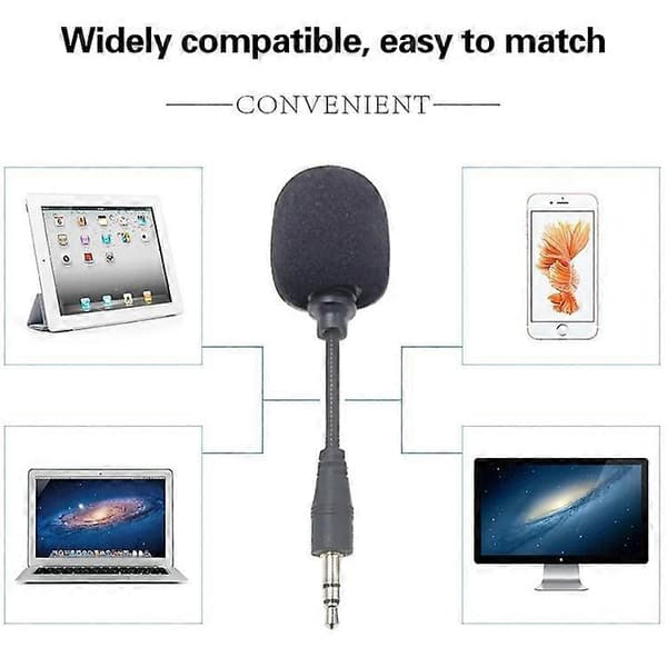 ZJ002MR-01 Stereo 2.5mm Plugg Rett Mikrofon