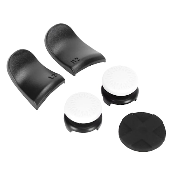 5-i-1 Tummepinnegrepp Tangentlock Joystick-skydd L2 R2 Avtryckare Förlängning kompatibel med PS5-kontroll Vita-YM