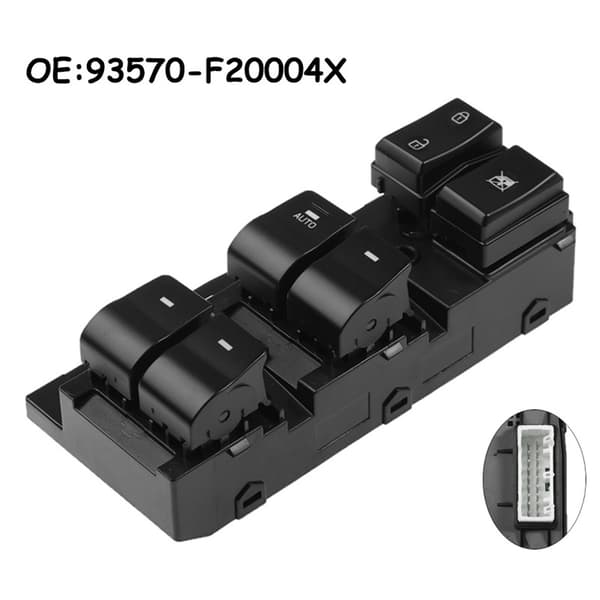 Master Elektrisk Vindusbryter for 2017-2020 93570-F20004X 93570F20004X