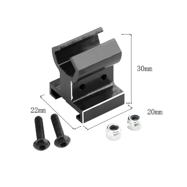 Puhelinpidike Klipsikiinnike Tuki 6532 Trx4/trx6/e-//t/e- Rc Auton Osille Musta