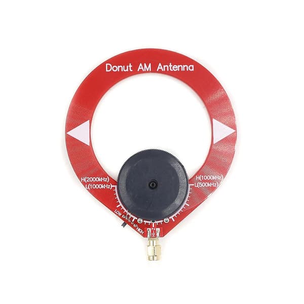 AM MW Mellembølgeantenne Lille Loop Antenne 500KHz-2000KHz Mini Loop Antenne til HFDY Malahiteam D