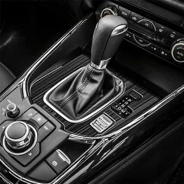Bil Rustfrit Stål Central Gearskiftepanel Kontrolpanel Dekal Interiør Modifikation til CX9 -9 2