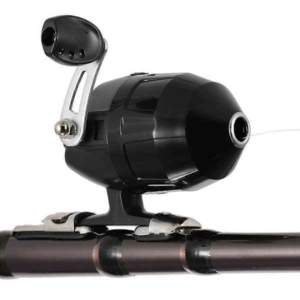 Lukket fiskespiral fiskespinnehjul med fiskeline