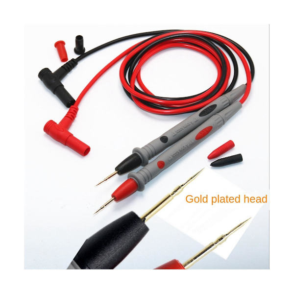1000v 20a Meter Blyantledning Ekstra Skarp Meter Pen Fin Spids Guldbelagt Kobbernål Meter