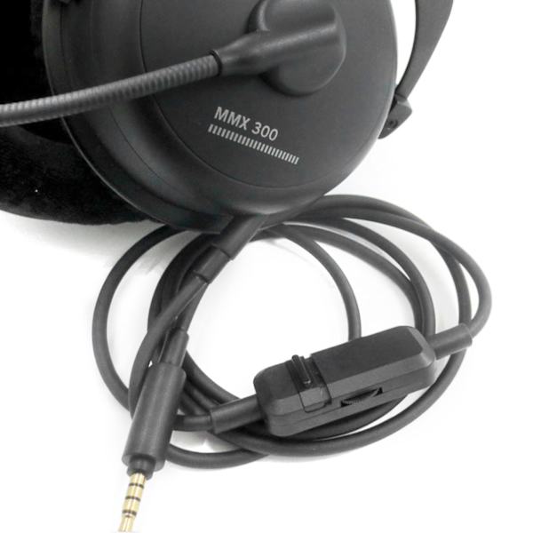 Stereo hodetelefonkontaktkabel for Beyerdynamic MMX300 hodesett - erstatningsledning