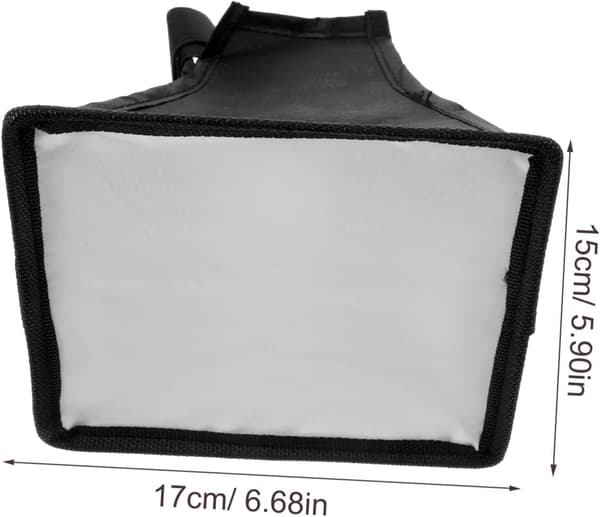 Kamera Flash Diffuser Softbox Softbox Belysning til Top Flash Lampe Diffuser Reflektor