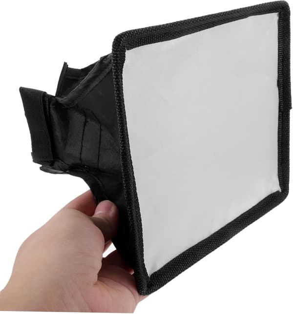 Kamera Flash Diffuser Softbox Softbox Belysning til Top Flash Lampe Diffuser Reflektor