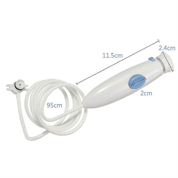 Hampaiden Vesisuihku Hammasväli-imuri Vaihtoletku Kahva Waterpik WP-100 WP-900 Irrigador Dental -laitteeseen