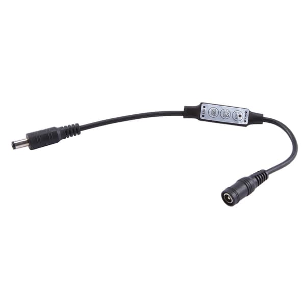 Mini Fjärrkontroll 12A 12V-24V Dimmer för LED-remsor Monokrom styrenhet