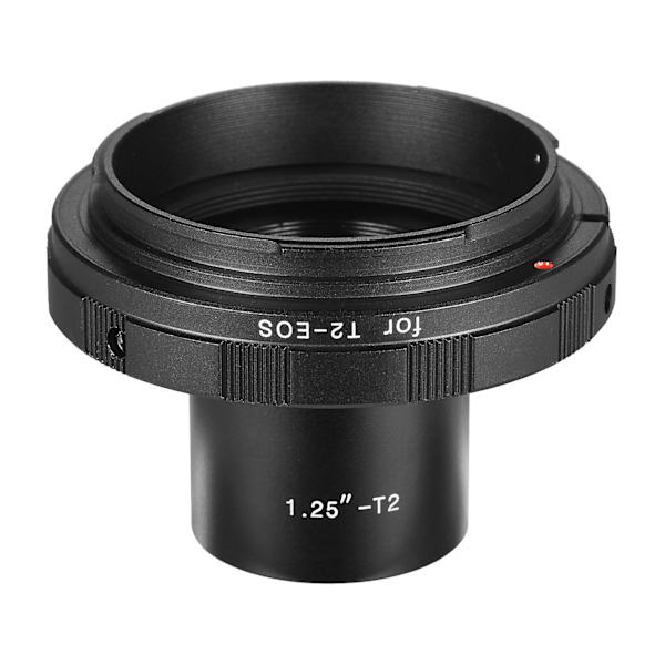 Andoer 1.25-T2-EOS sovitusrengas valokuvauslisävaruste Canon EOS -kameralle 1,25 tuuman okulaari T2-teleskooppi maisemakuvaukseen astrokuvaus