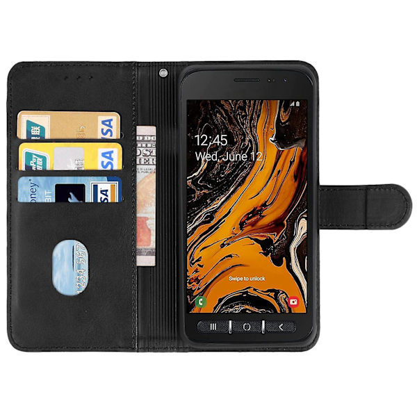 Nahkainen kotelo Samsung Galaxy Xcover 4s:lle