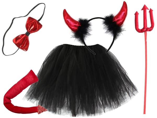 Paholainen / Demoni - Halloween-setti lapsille