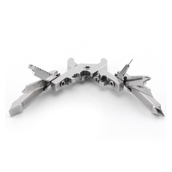 15-in-1 Keychain Multi-tool with Pliers and Screwdriver