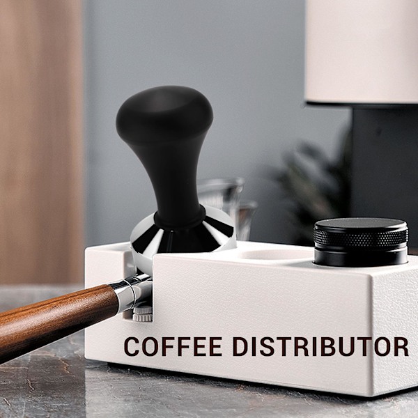 51 MM Espresso Kaffe Tamper Sort Kaffe Tamper Maskine Pres Flad Base Barista Tilbehør Kaffe